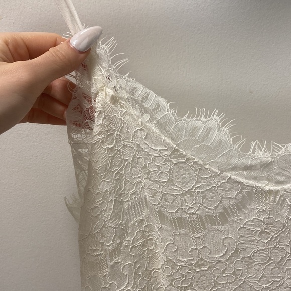 WHITE LACE JUMPSUIT - Picture 4 of 8